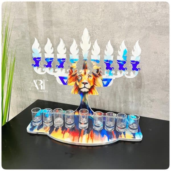 חנוכייה דגם עם הנצח